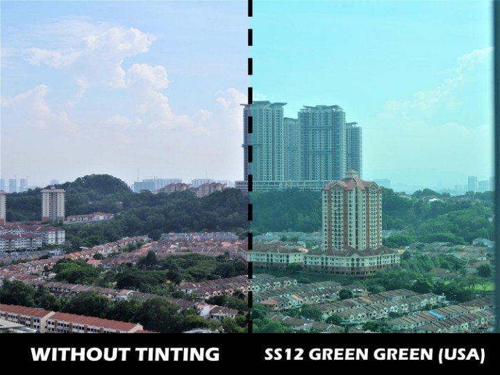 CAMO FILM Commercial Window & Residential Film SS12 GREEN