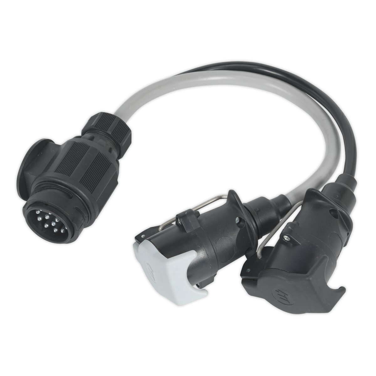 Conversion Lead 13-Pin Euro to 7-Pin N & S Type Plugs 12V