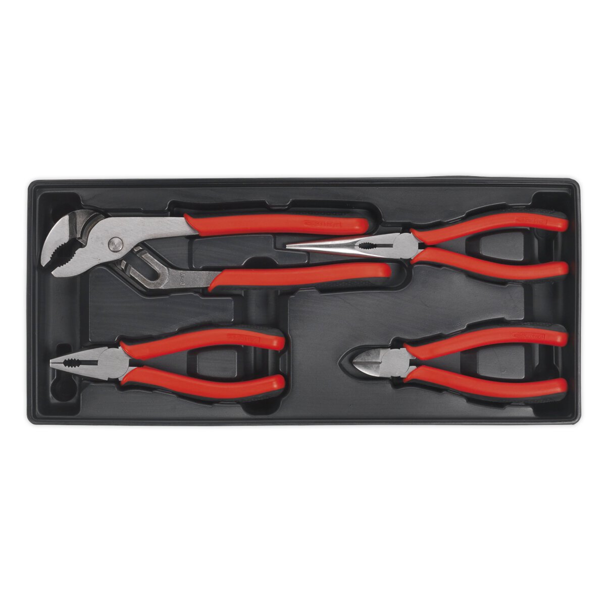 Tool Tray with Pliers Set 4pc