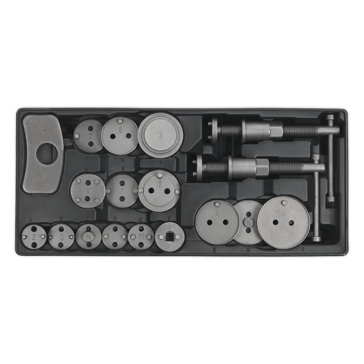 Tool Tray with Brake Wind-Back Tool Kit 18pc