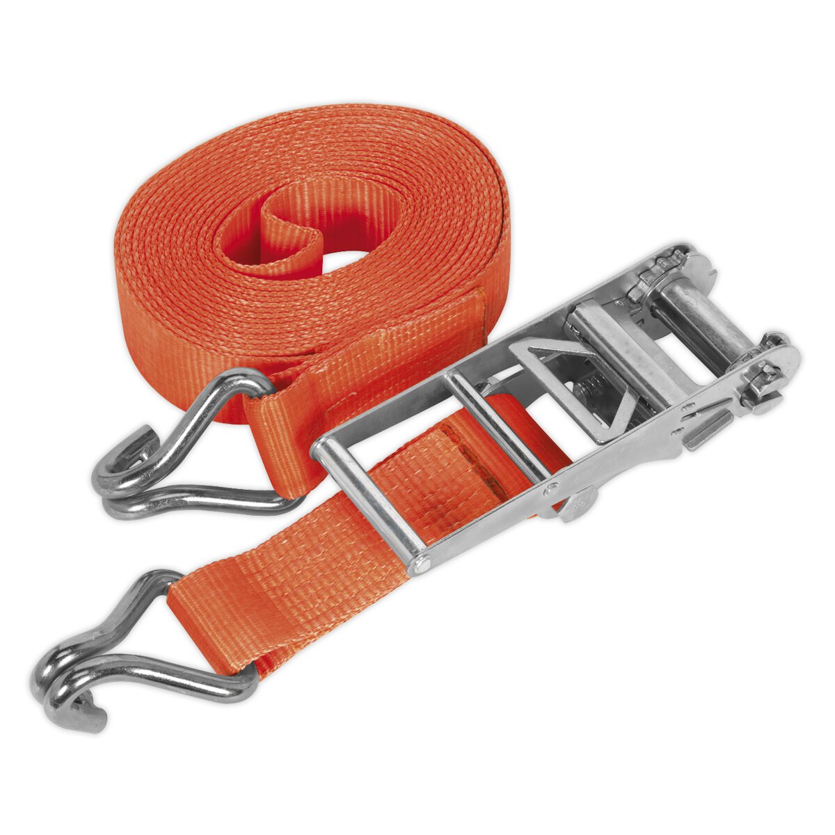 Ratchet Tie Down 75mm x 12m Polyester Webbing 10000kg Load Test