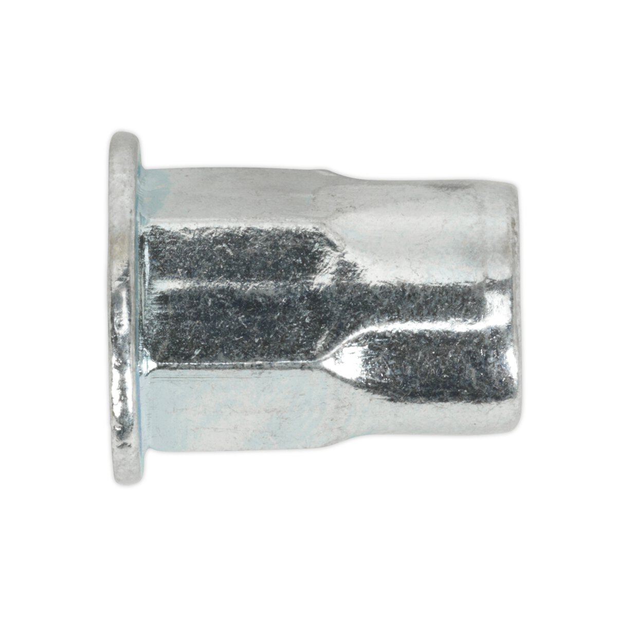 Threaded Insert (Rivet Nut) M4 Half Hex Pack of 50