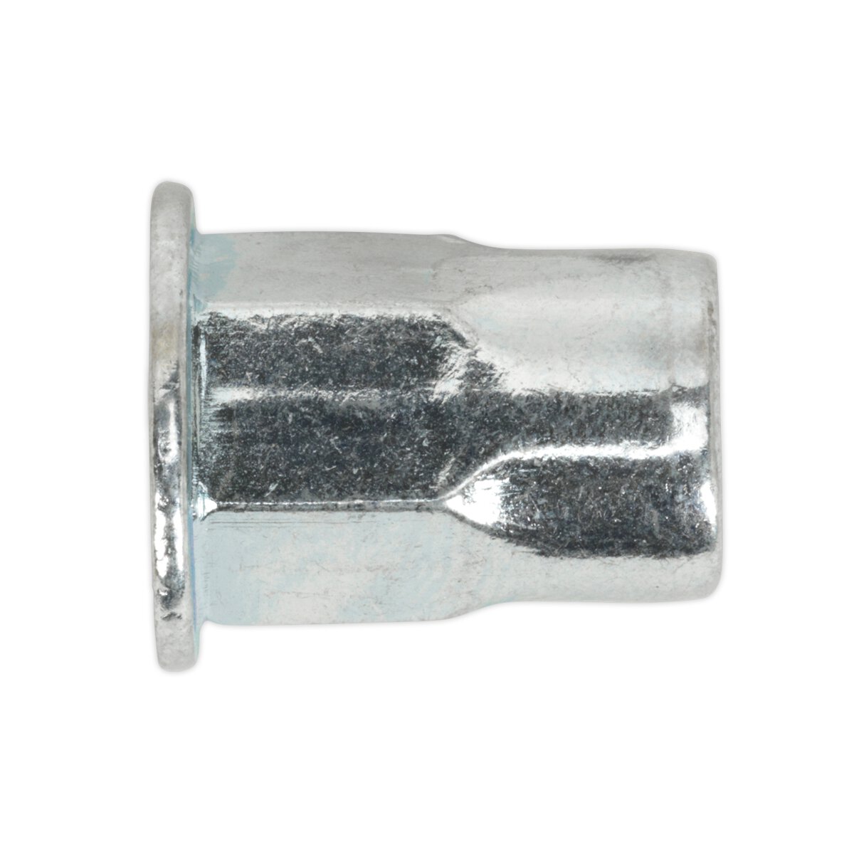 Threaded Insert (Rivet Nut) M8 Half Hex Pack of 50