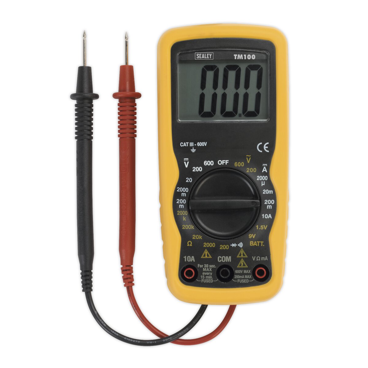 Professional Digital Multimeter - 6 Function