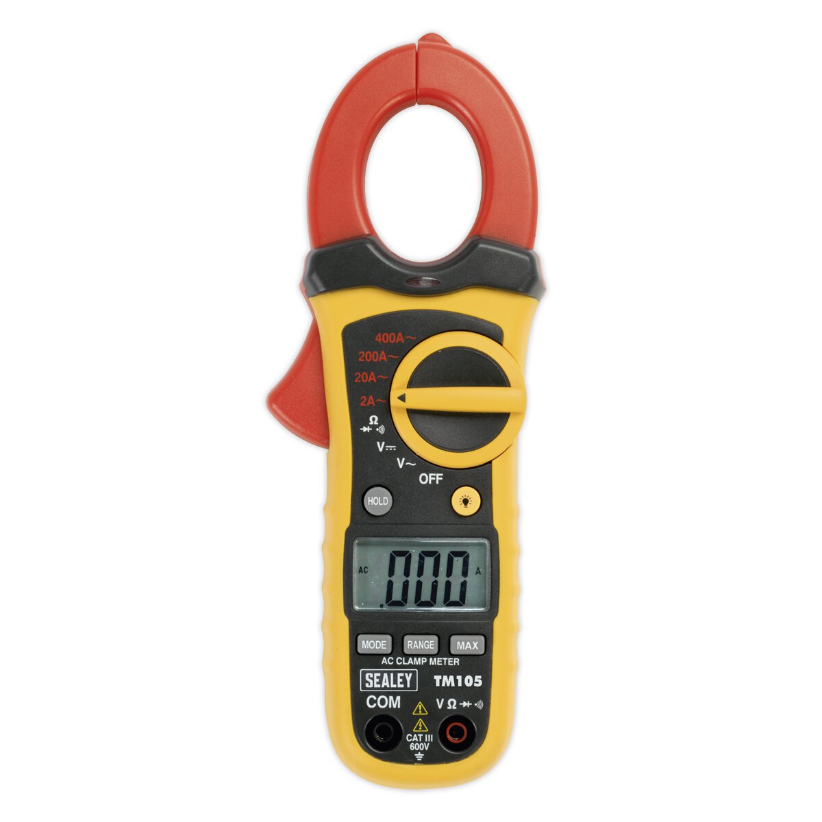 Professional Auto-Ranging Digital Clamp Meter NCVD - 6 Function