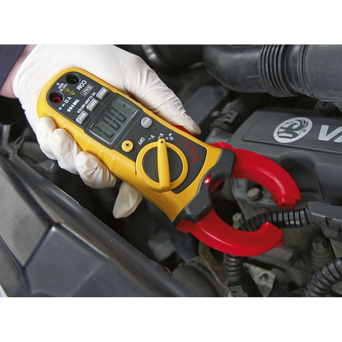 Professional Auto-Ranging Digital Clamp Meter NCVD - 6 Function