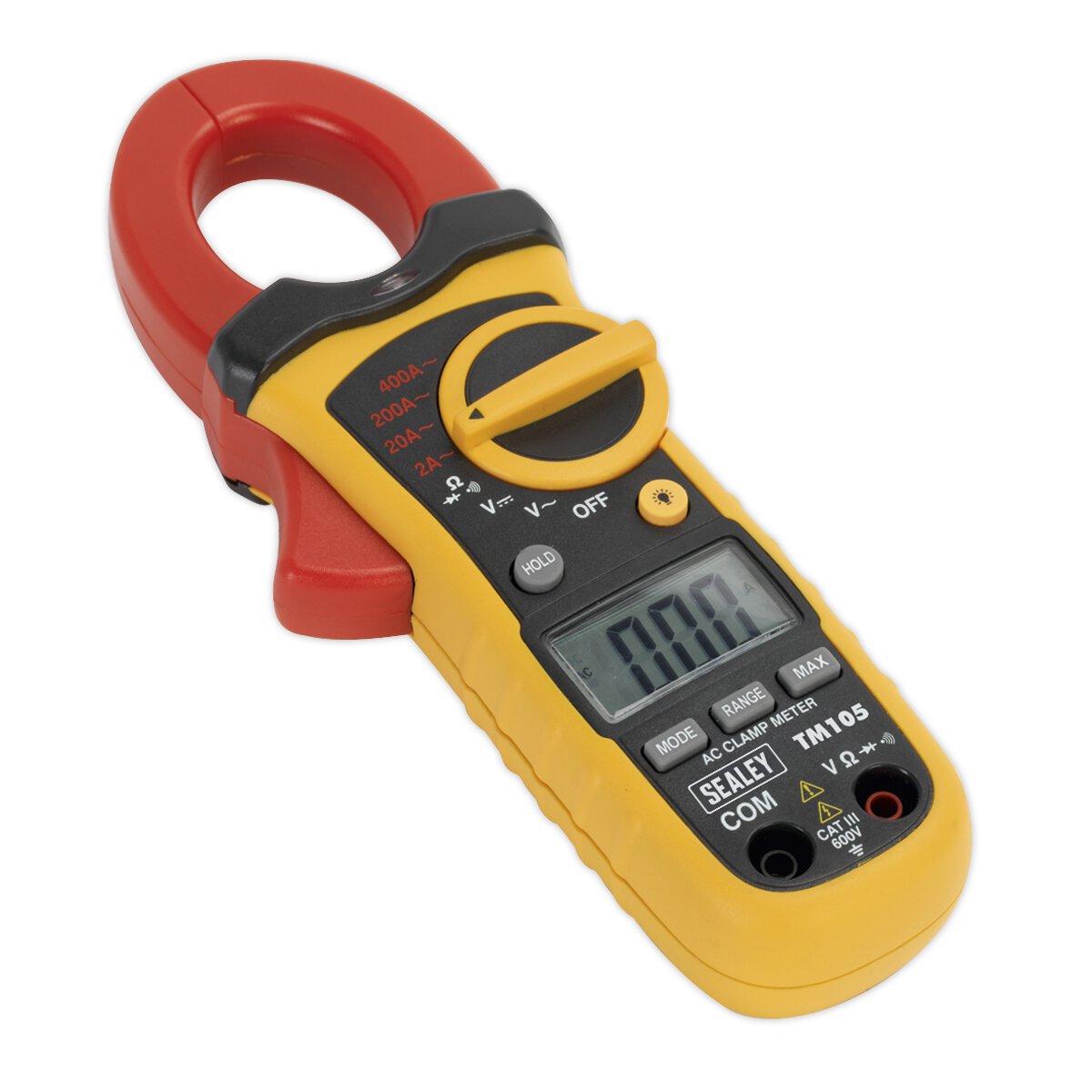 Professional Auto-Ranging Digital Clamp Meter NCVD - 6 Function