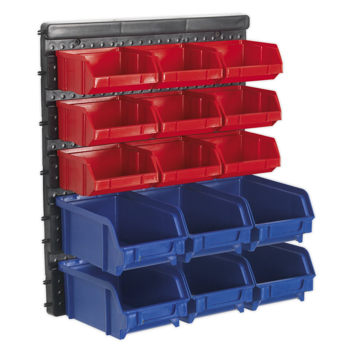 Bin Storage System Wall Mounting 15 Bins