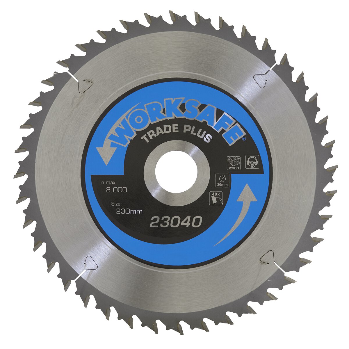 Trade Plus Circular Saw Blade Ø230 x 30mm - 40tpu