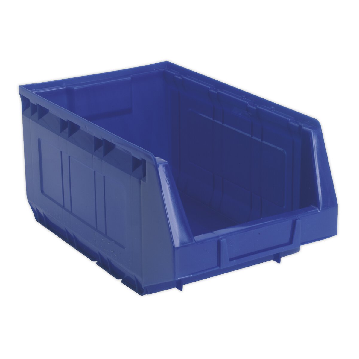 Plastic Storage Bin 210 x 355 x 165mm - Blue Pack of 20