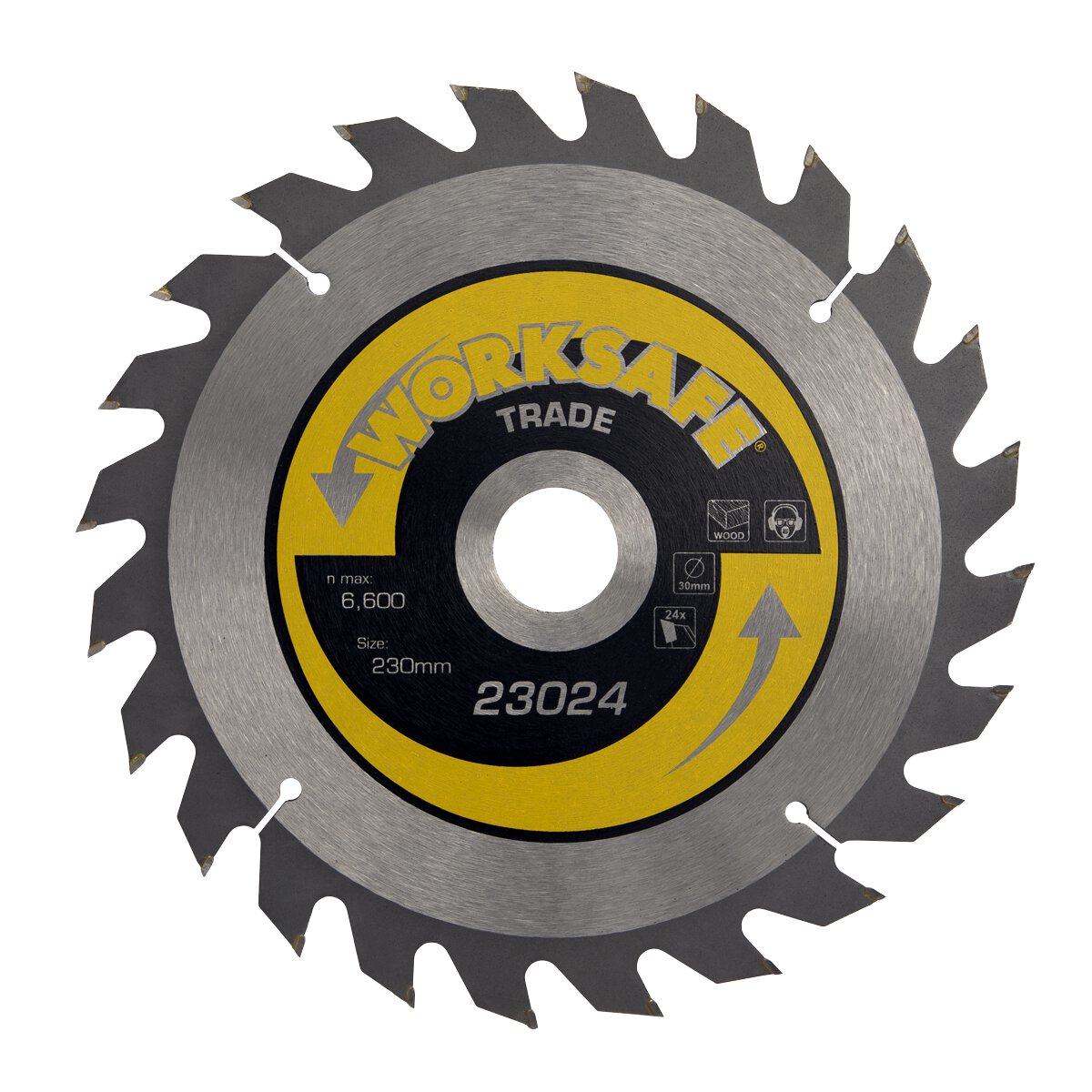 Trade Circular Saw Blade Ø230 x 30mm - 24tpu