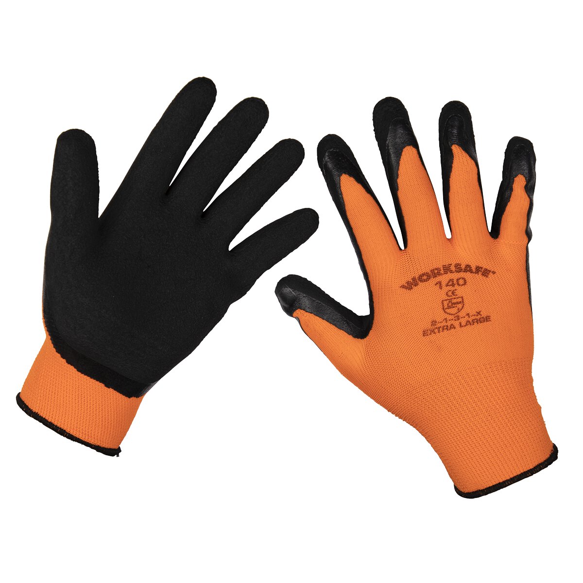 Foam Latex Gloves (Large) - Pack of 6 Pairs