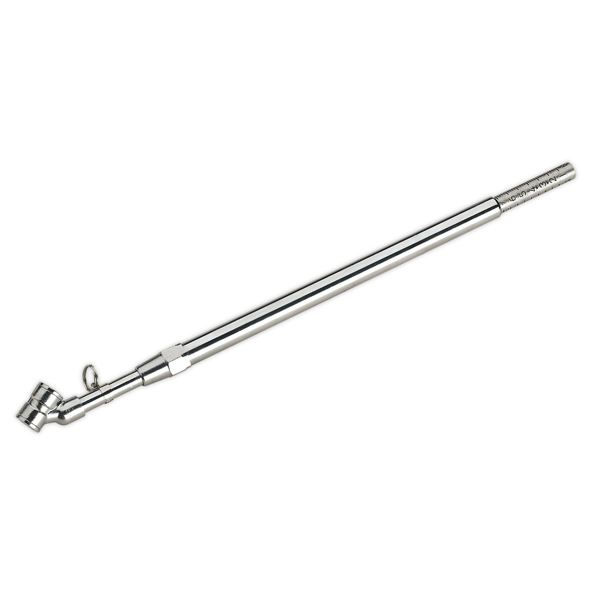 Tyre Pressure Gauge Deluxe Twin Push-On Connector 0-11bar(0-160psi)