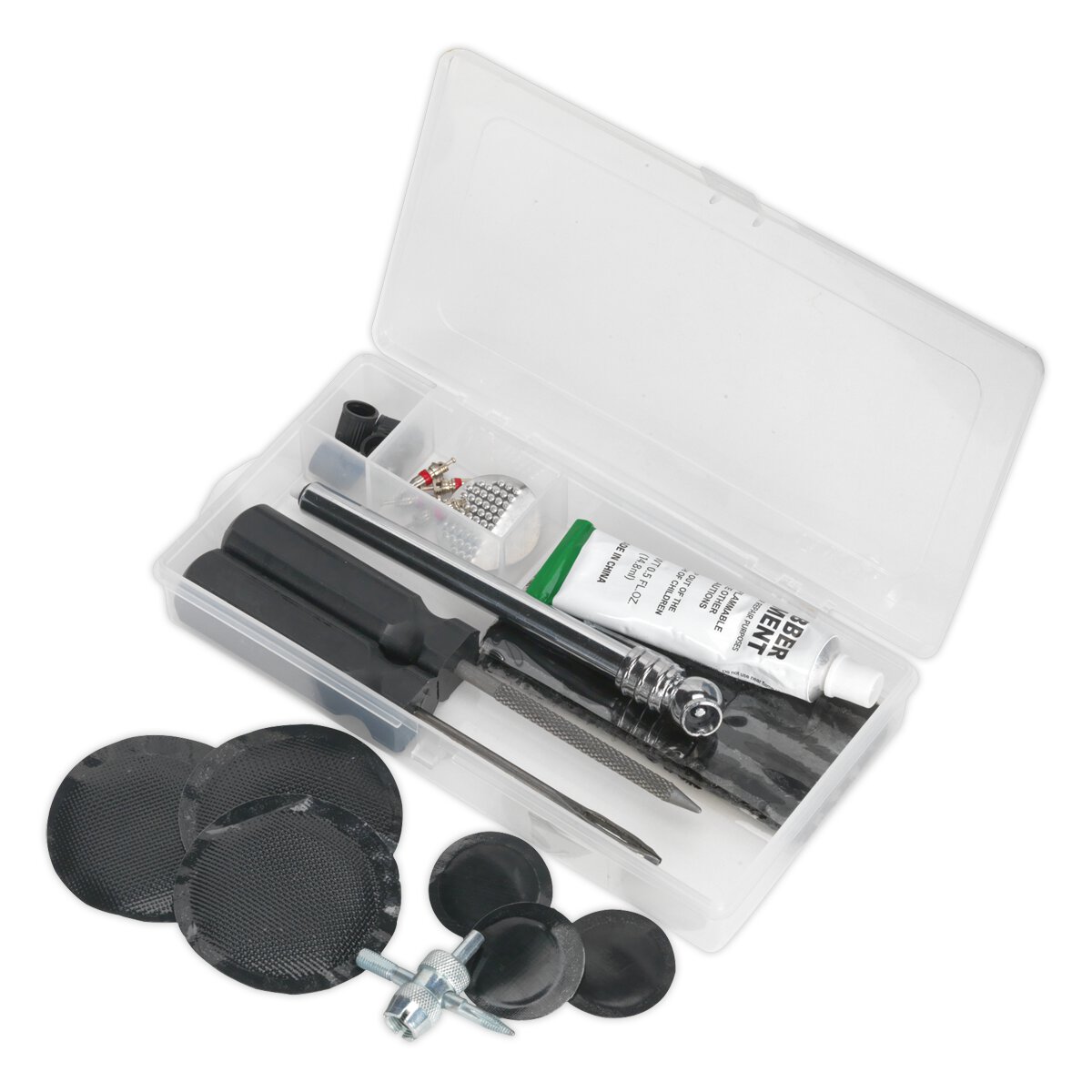 Temporary Puncture Repair & Service Kit