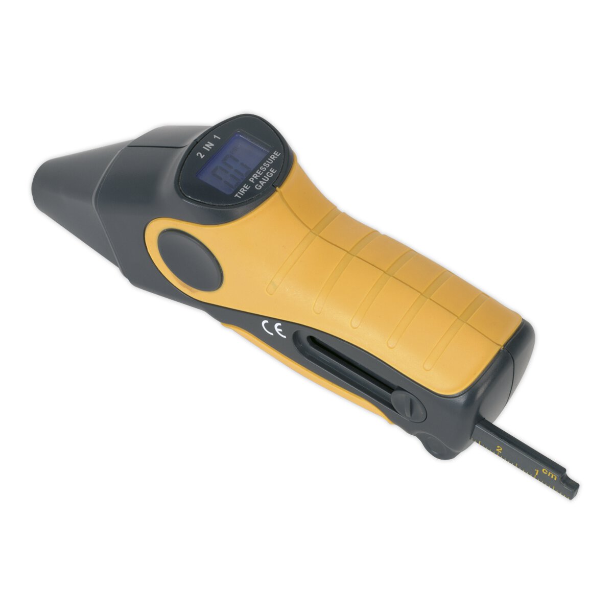 Tyre Pressure & Tread Depth Gauge 0.21-6.9bar(3-99.5psi)