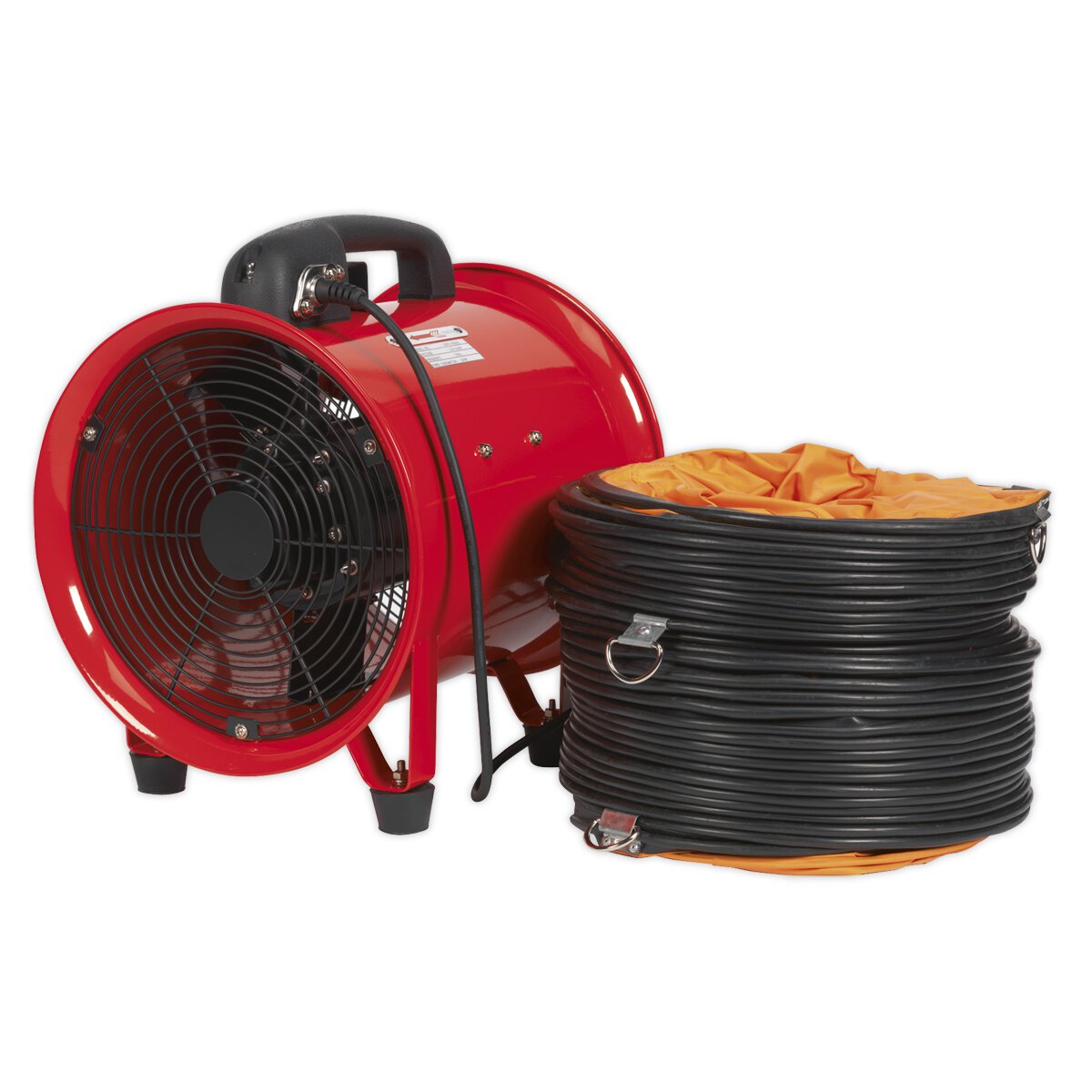 Portable Ventilator Ø250mm with 5m Ducting