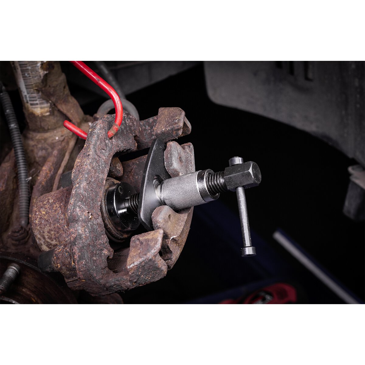 Brake Piston Wind-Back Tool with Double Adaptor