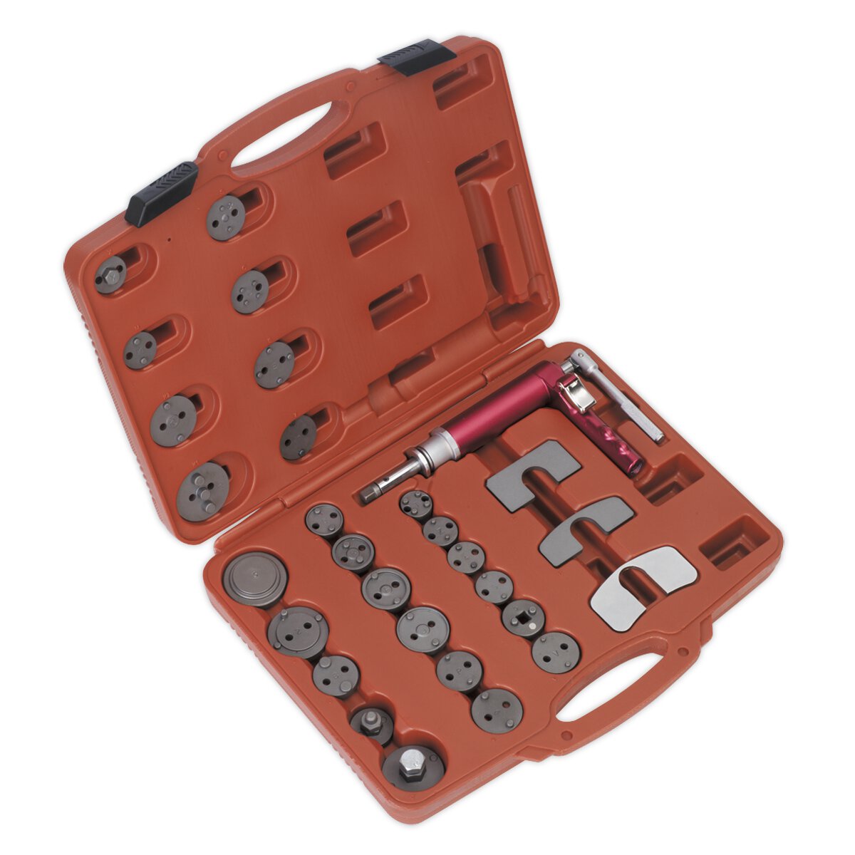 Air Operated Brake Piston Wind-Back Tool Kit 29pc