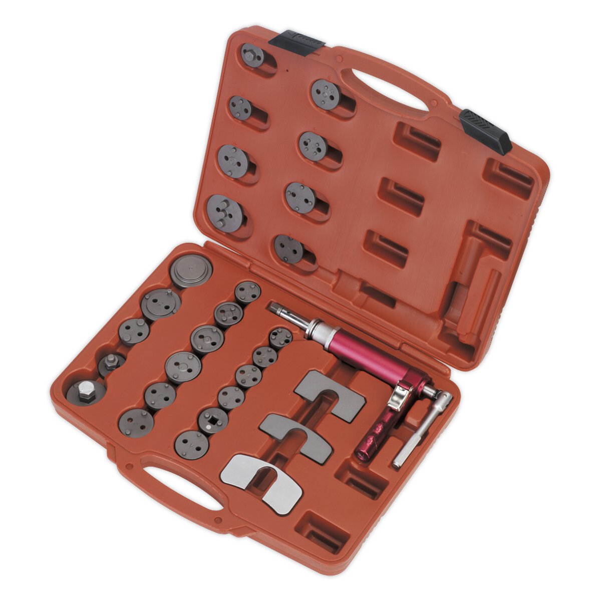 Air Operated Brake Piston Wind-Back Tool Kit 29pc