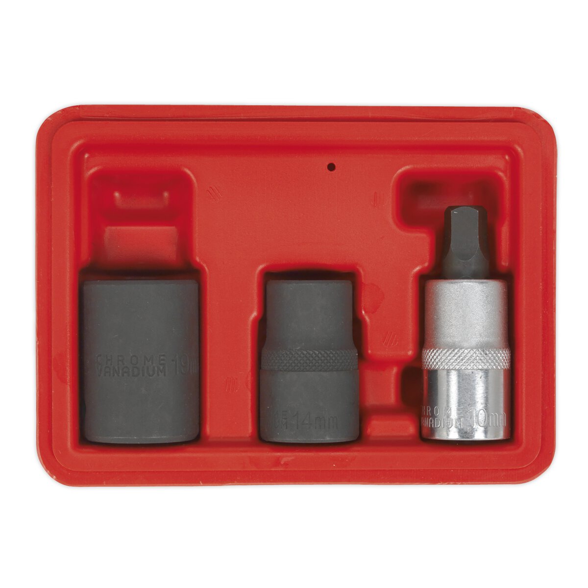 Brake Caliper Socket Set 3pc 1/2"Sq Drive