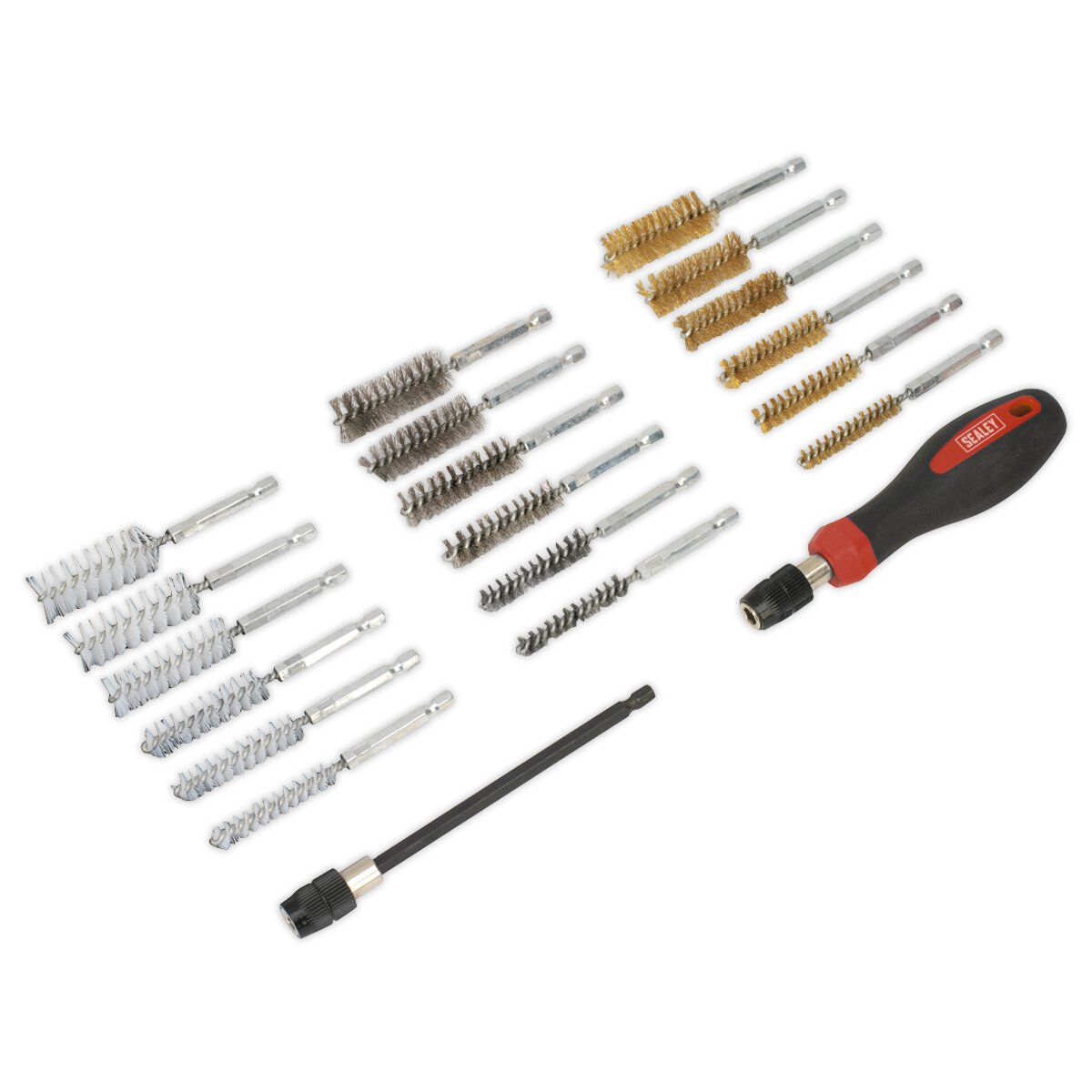 Cleaning & Decarbonising Brush Set 20pc