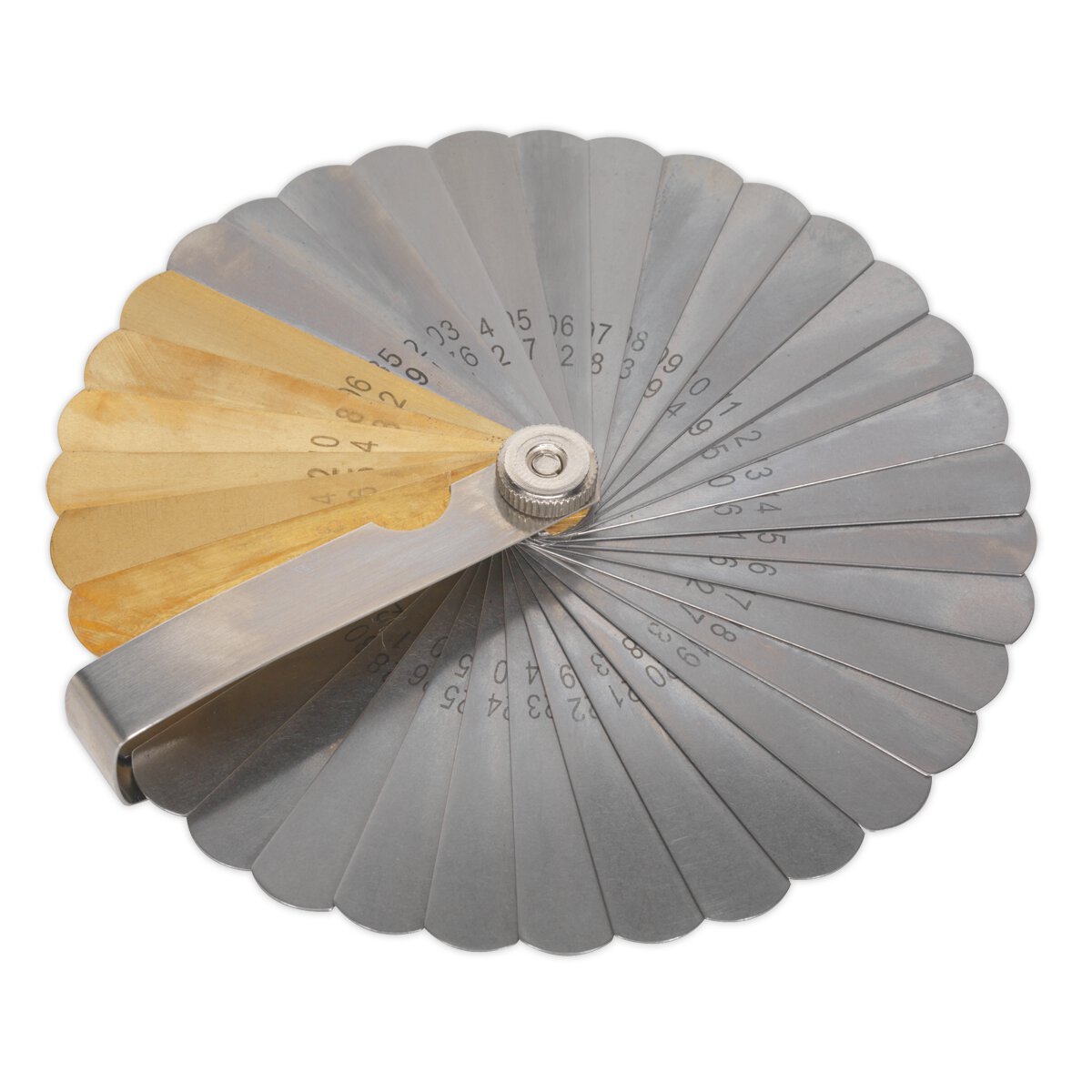 Feeler Gauge 36 Blade Combo Steel/Brass - Dual Marked