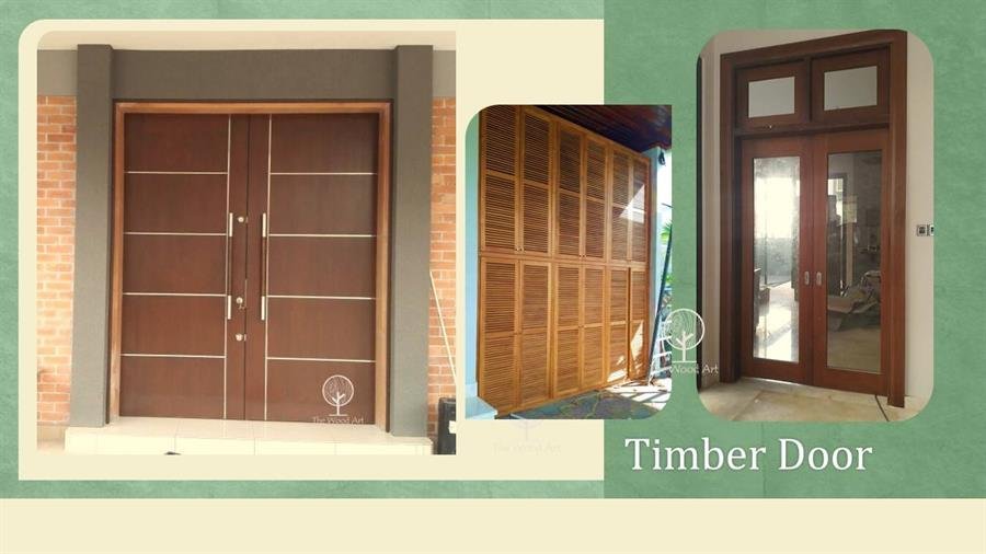 Timber Door Solid Wood Door Building Materials Online