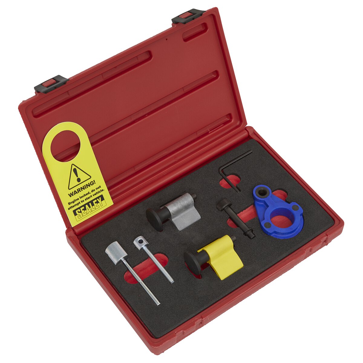 Diesel Engine Timing Tool Kit 1.2D, 1.4D, 1.6D, 2.0D - VAG, Ford & Mitsubishi - Belt Drive