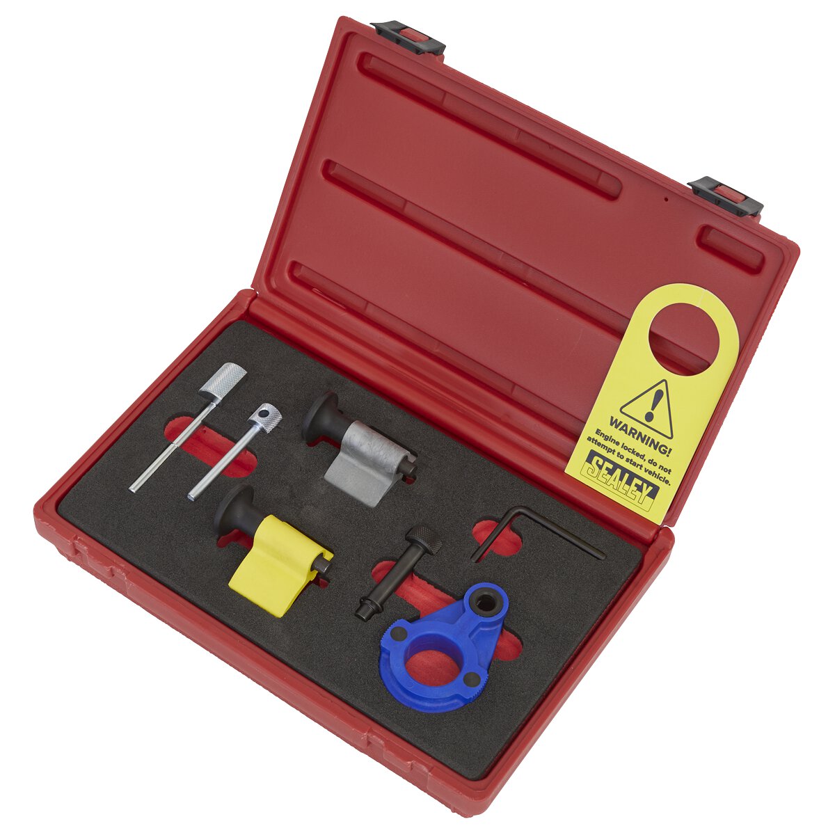 Diesel Engine Timing Tool Kit 1.2D, 1.4D, 1.6D, 2.0D - VAG, Ford & Mitsubishi - Belt Drive