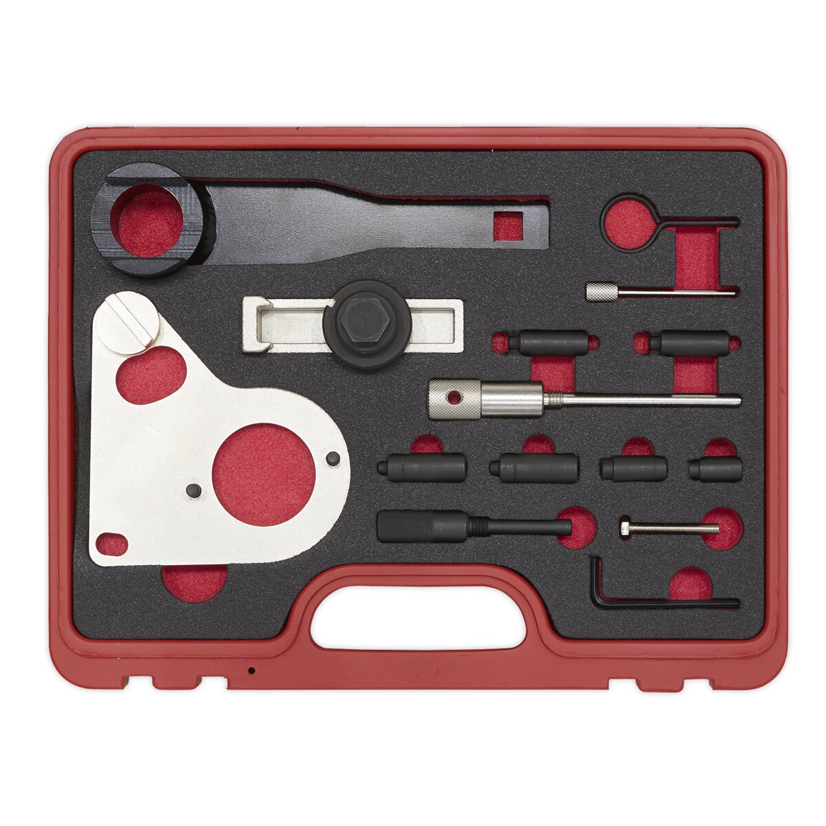 Diesel Engine Timing Tool Kit - Renault, Mercedes, Nissan, GM 1.6D, 2.0, 2.3 dCi, CDTi - Chain Drive