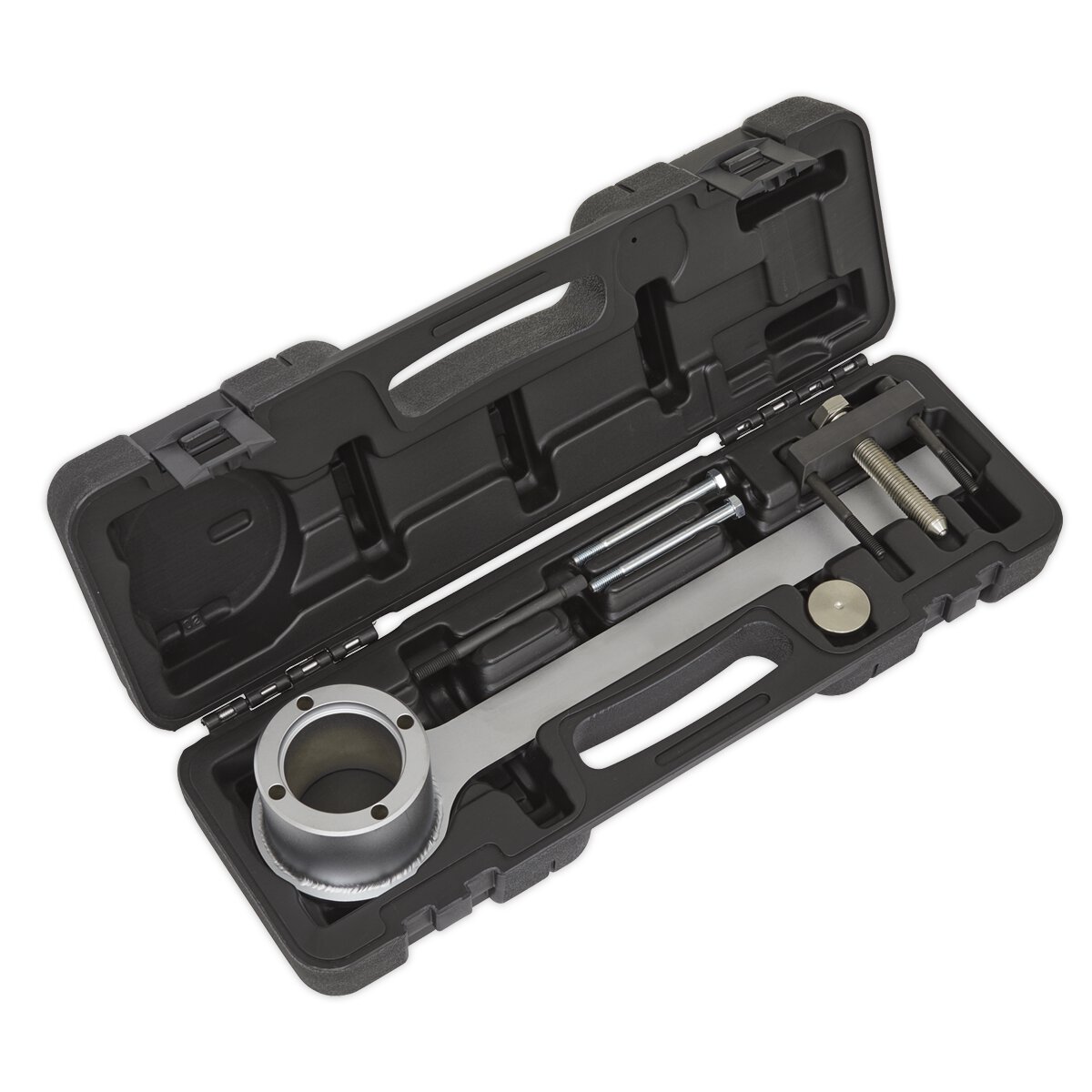 Petrol Engine Crankshaft Pulley Removal/Installation Kit - Jaguar, Land Rover V8 - Chain Drive