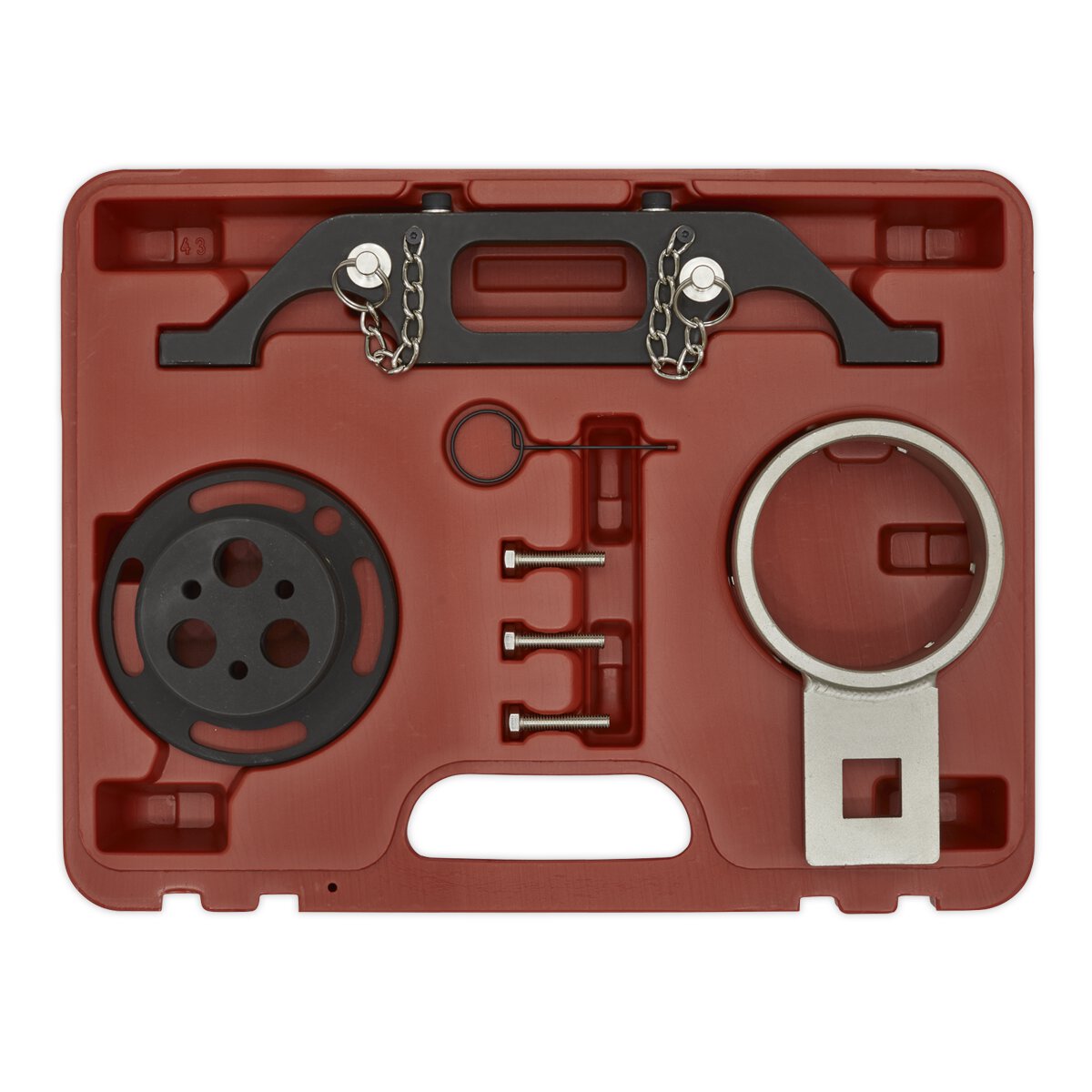 Petrol Engine Timing Tool & Coolant Pump Kit - Vauxhall/Opel, Fiat 2.2 16v - Chain Drive