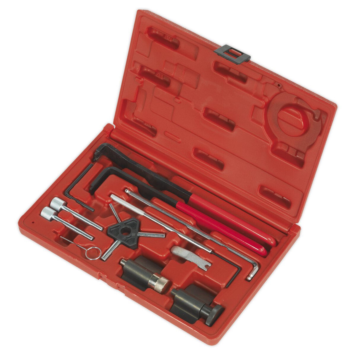 Diesel Engine Timing Tool Kit - VAG, Dodge, Ford, Mitsubishi - 1.2D, 1.4D, 1.6D, 1.9D, 2.0D-Belt