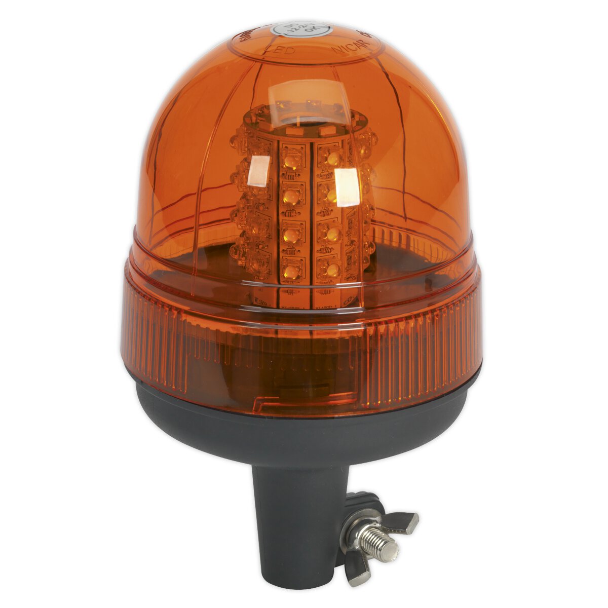 Warning Beacon 40 LED 12/24V Fixed Spigot Base