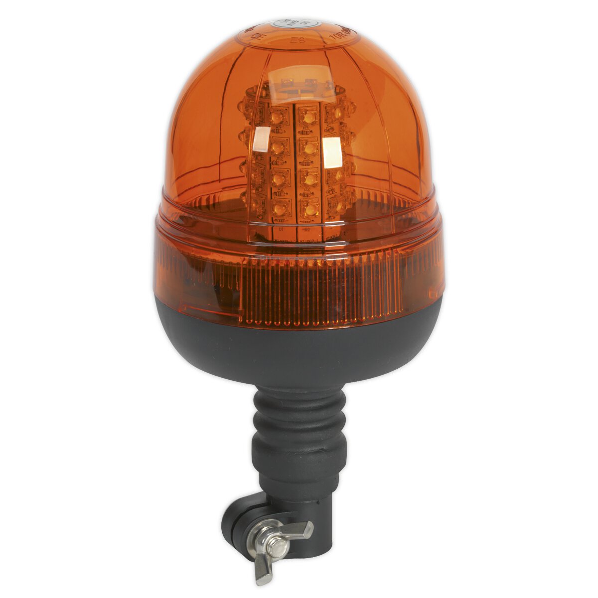 Warning Beacon 40 LED 12/24V Flexible Spigot Base