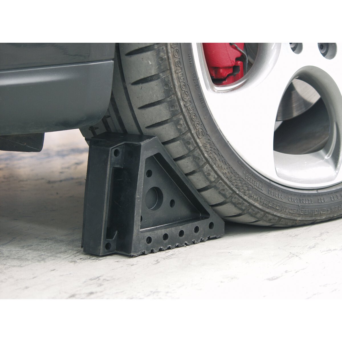 Rubber Wheel Chocks 1.8kg - Pair