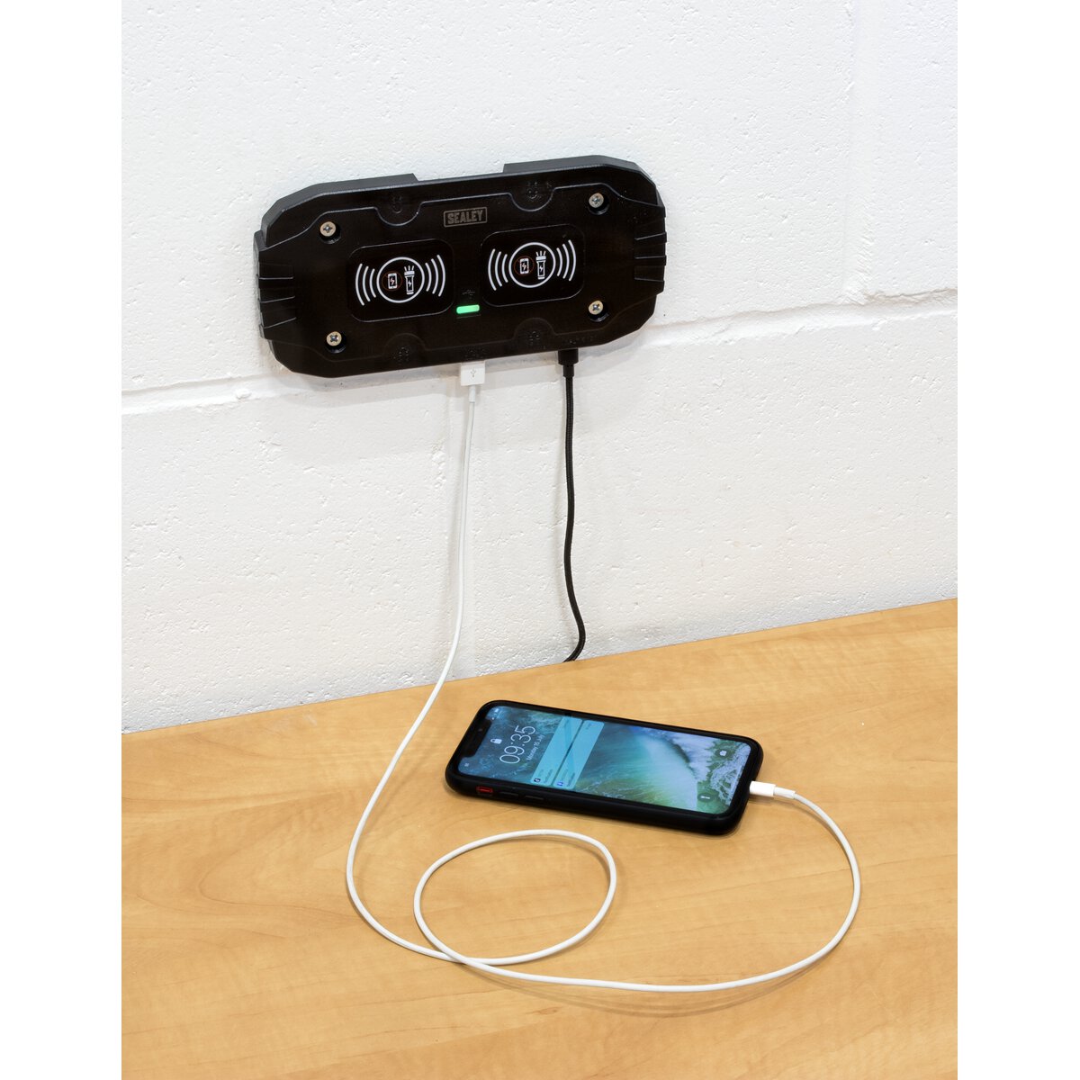 Wireless Charging Base Double 5V-2A