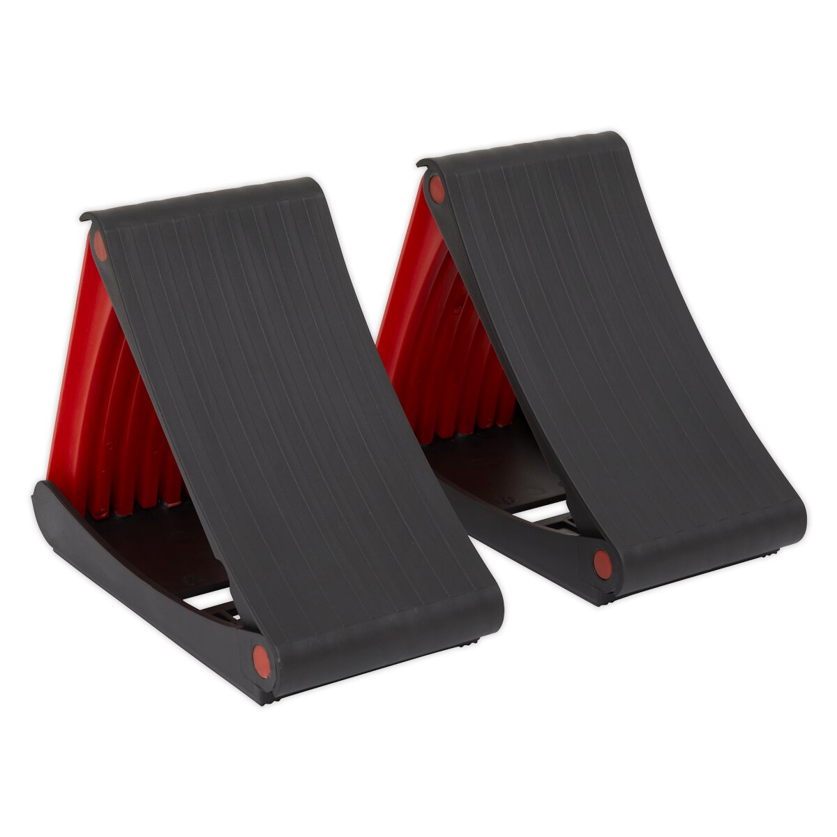 Folding Wheel Chocks - Pair
