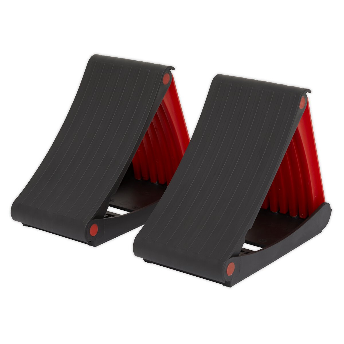 Folding Wheel Chocks - Pair