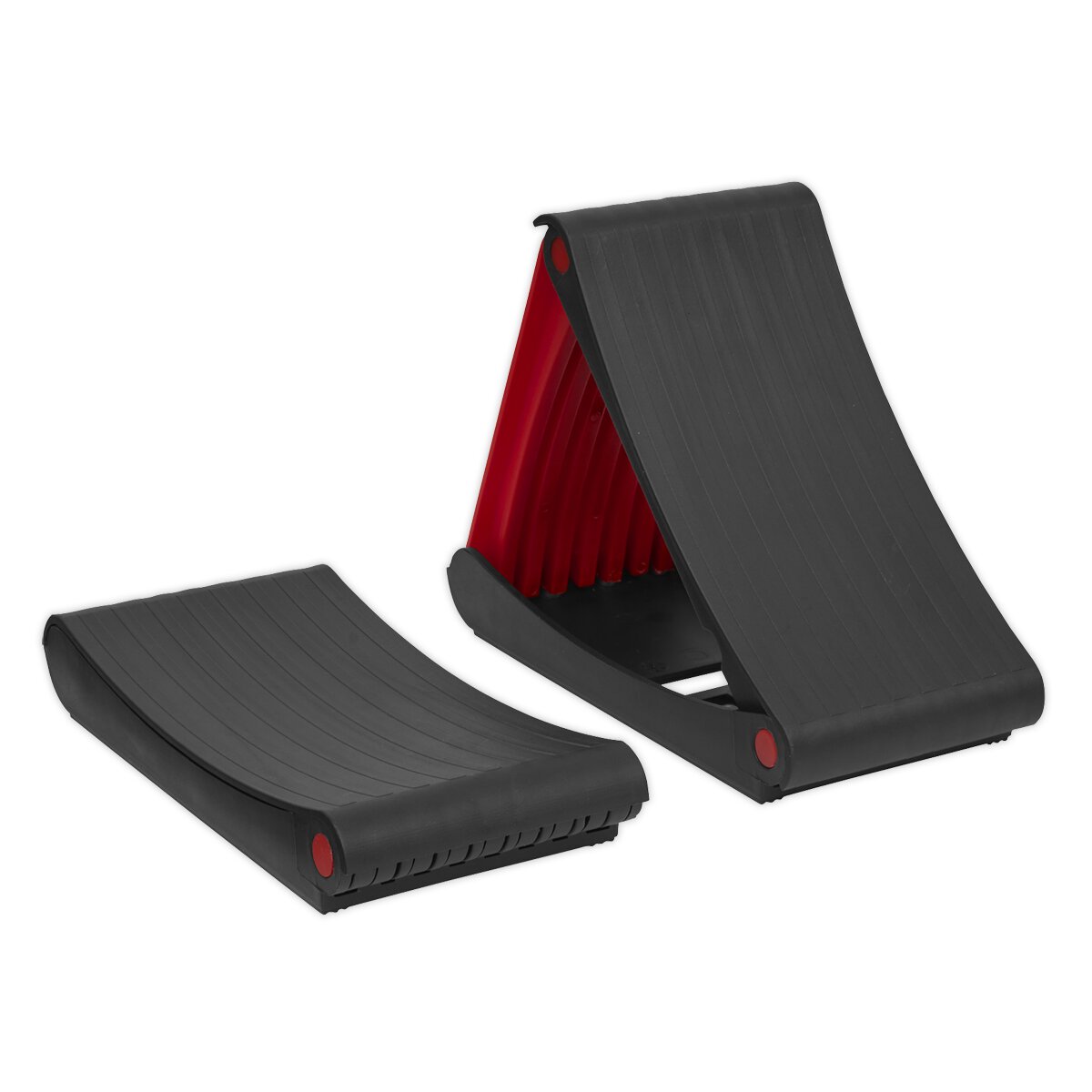 Folding Wheel Chocks - Pair
