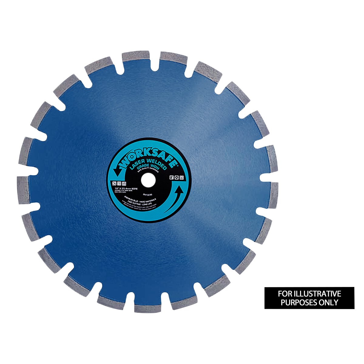 Premium Blue WDA Diamond Blade Ø300 x 22mm