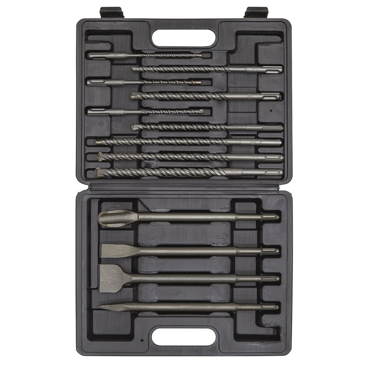 SDS Plus Drill Bit & Chisel Set 13pc