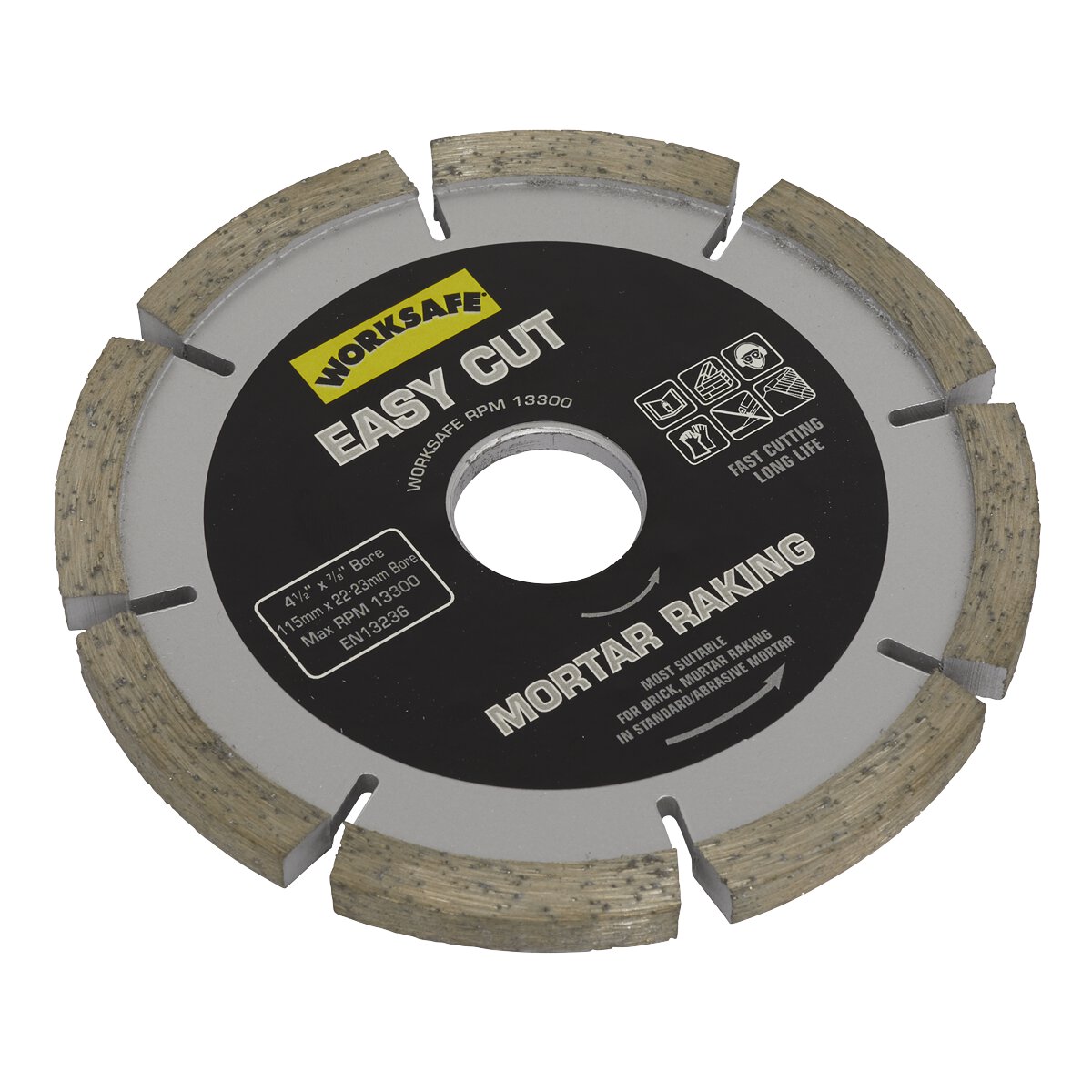 Easy Cut Diamond Blade Ø115 x 22mm - Mortar Raker