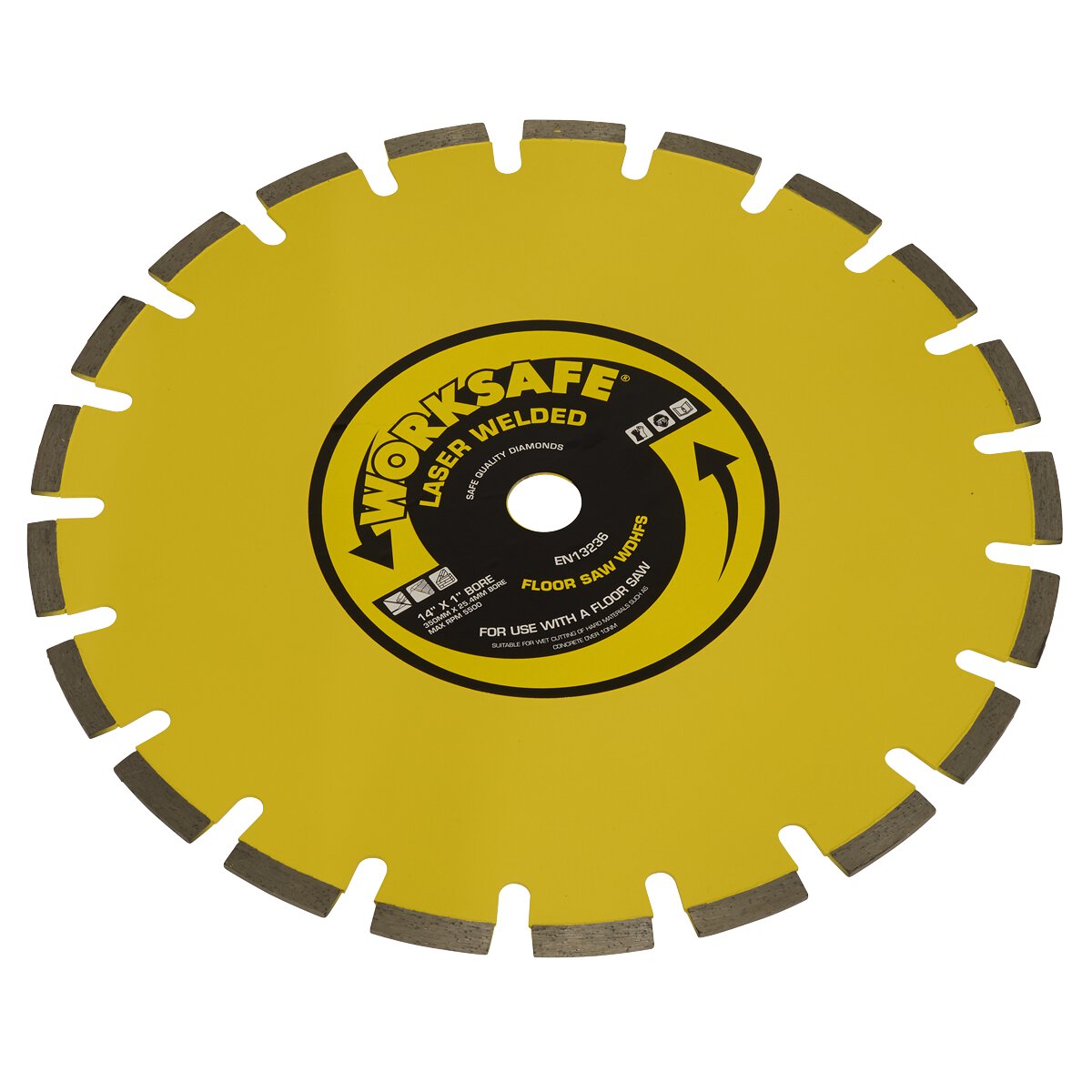 Floor Saw Blade (Hard) Ø350 x 25mm