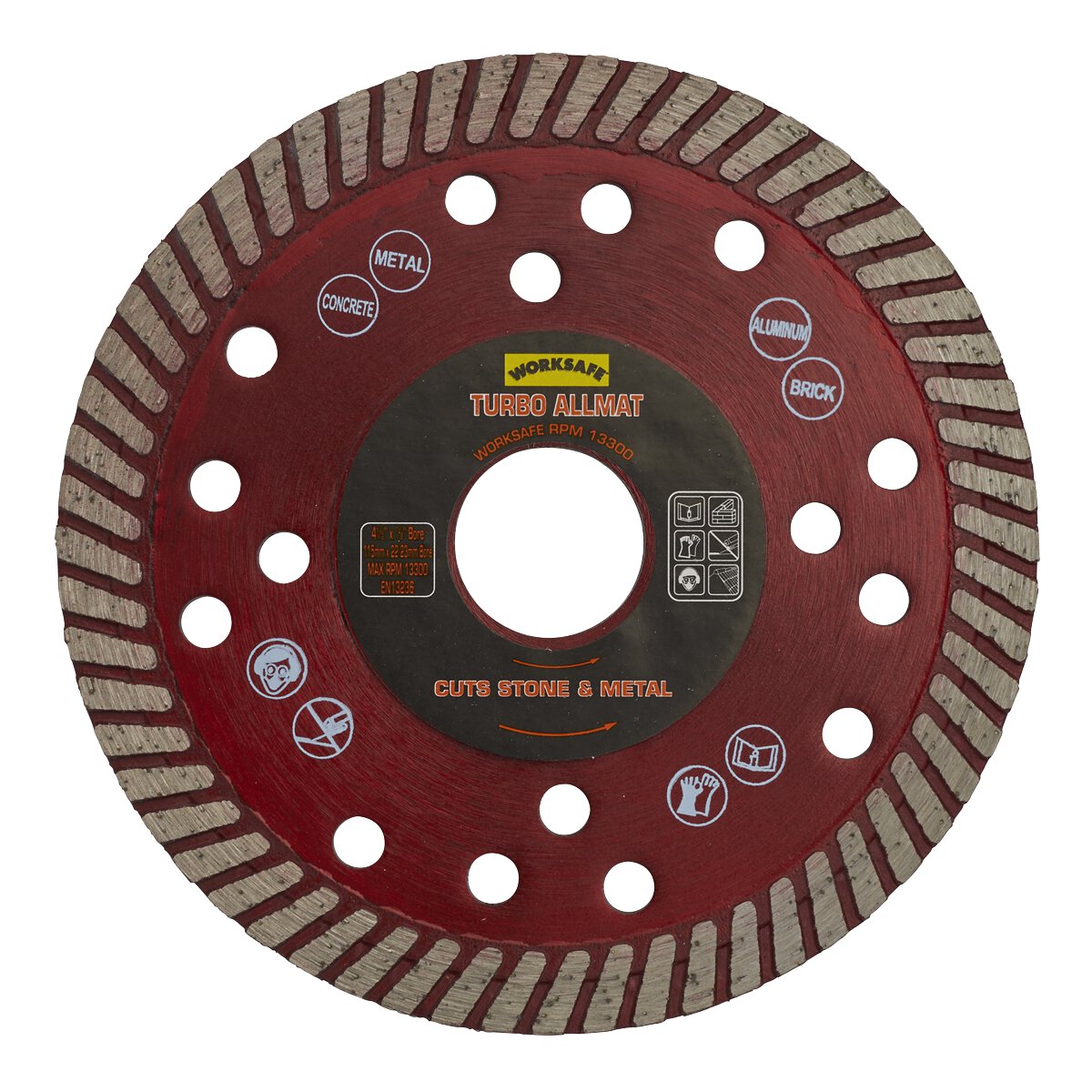 Turbo Allmat Diamond Blade Ø115 x 22mm
