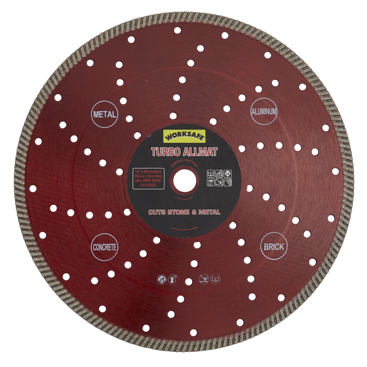 Turbo Allmat Diamond Blade Ø300 x 20mm