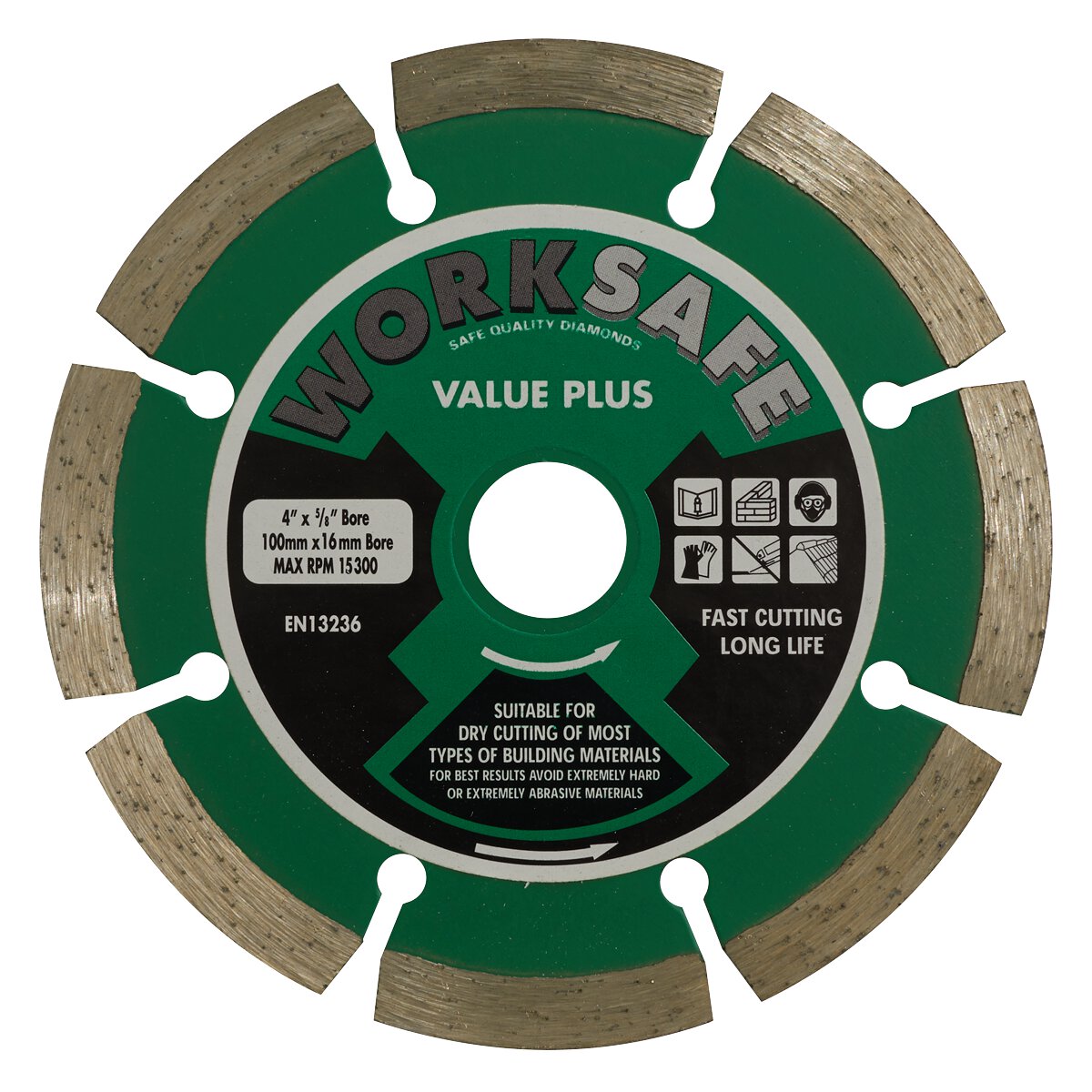 Value Plus Diamond Blade Ø100 x 16mm