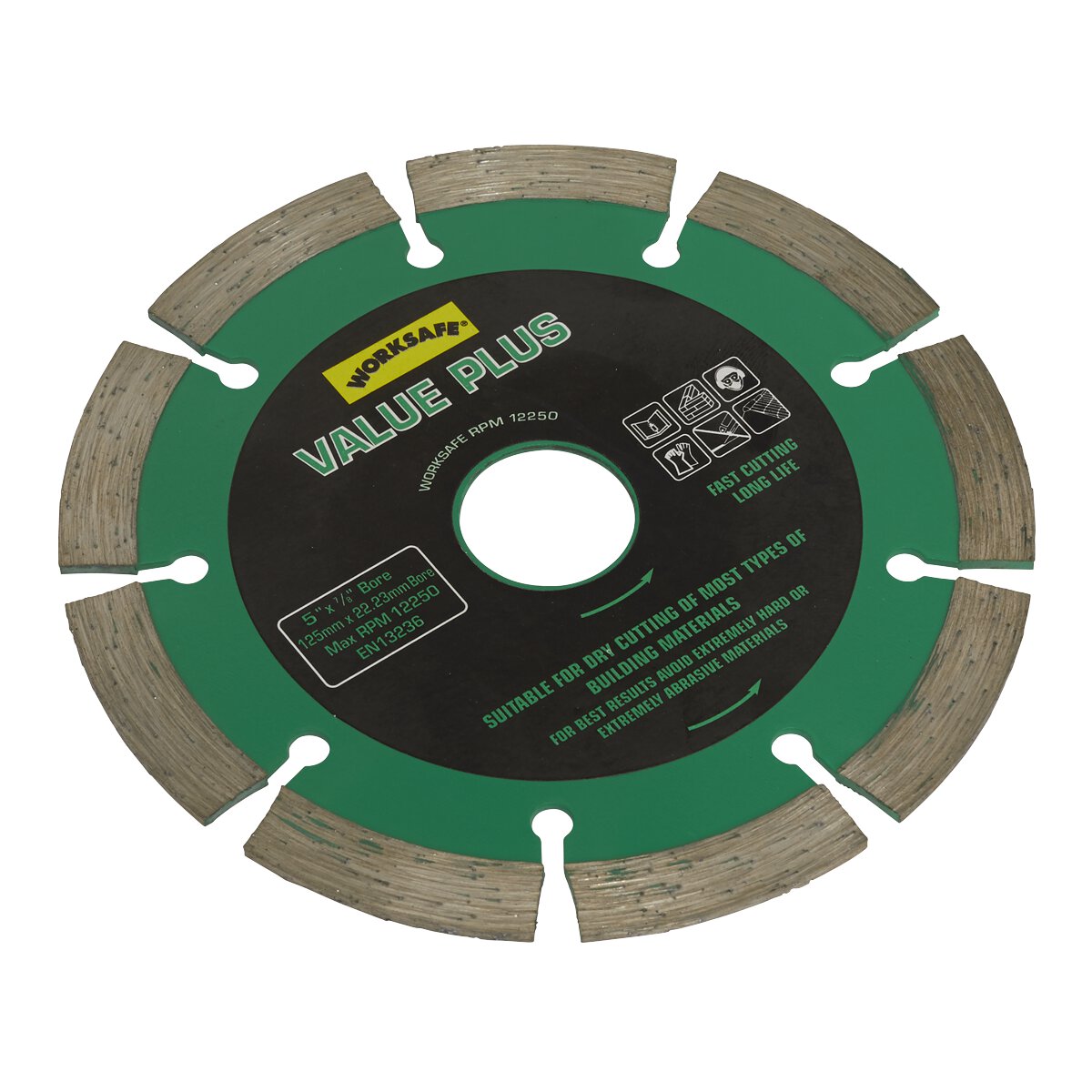Value Plus Diamond Blade Ø125 x 22mm - Mortar Raker