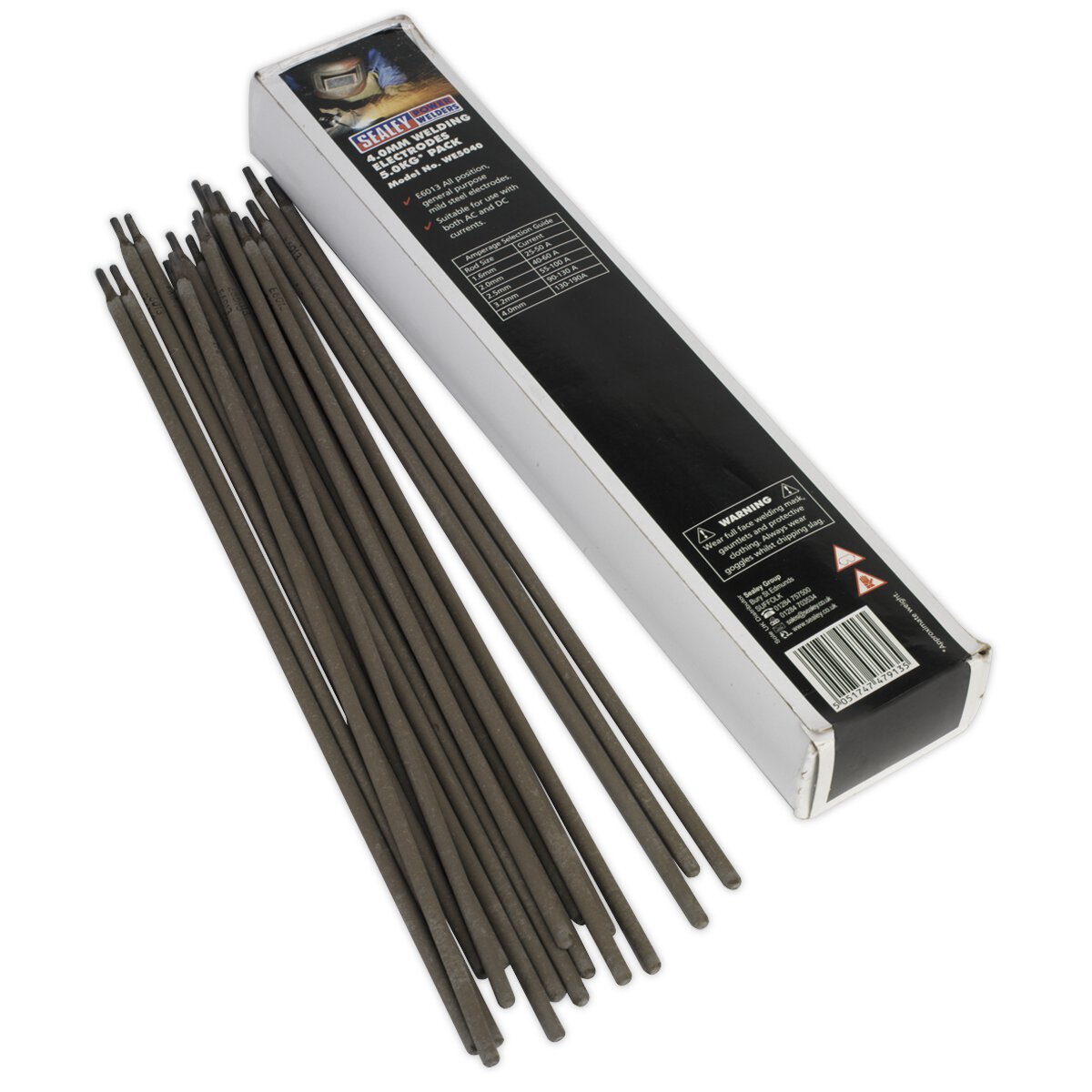 Welding Electrodes Ø4 x 350mm 5kg Pack