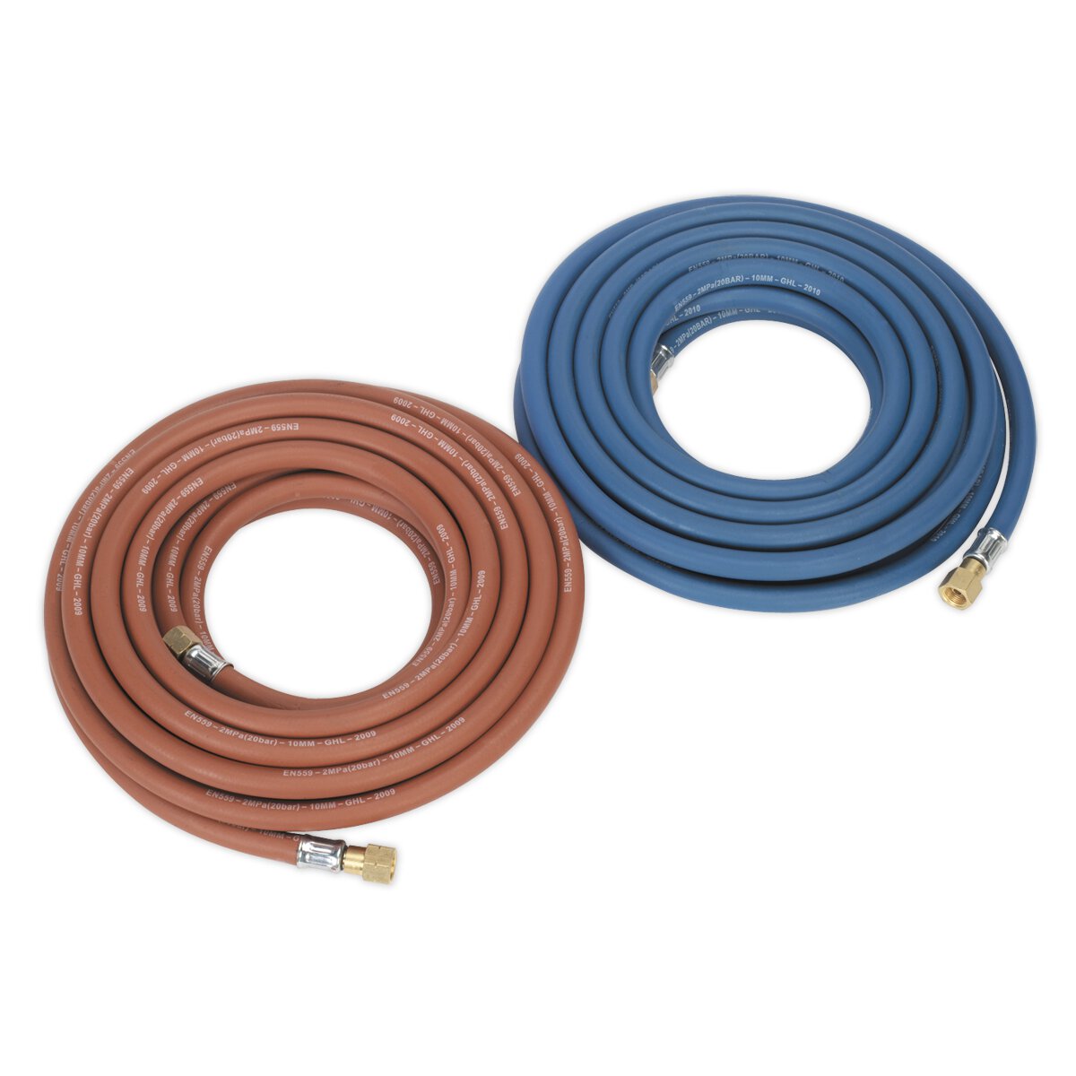 Welding Hose Set Oxyacetylene EN ISO 3821 10m